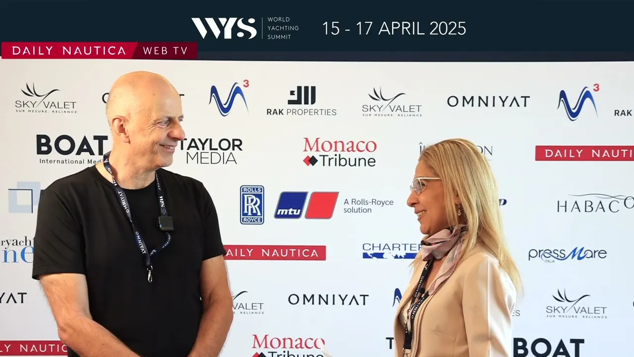 Francis Lapp (Sunreef Yachts) talks at the WYS: “Happy to promote the ecological side of technology”