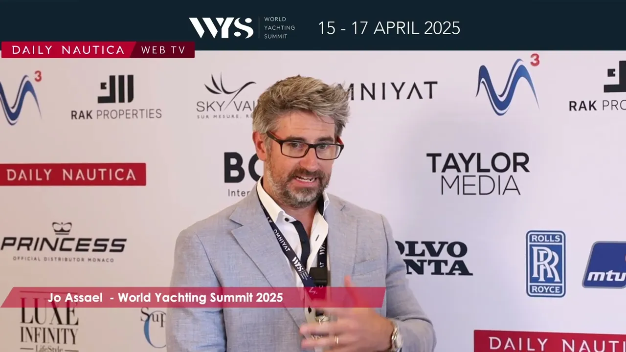 Jo Assael (Marshall Islands Registry) talks at the WYS: “Data is important to understand the boating market”